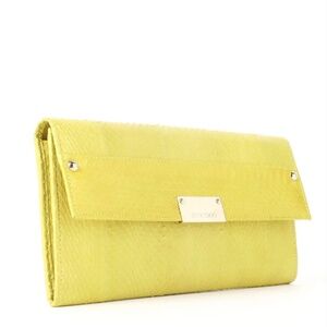 Jimmy Choo Exotic leathers clutch bag